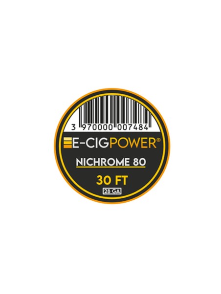 E-Cig Power ? Coil Nichrome 80 -30FT-28GA